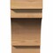 Ekena Millwork Mediterranean Smooth Rafter Tail, Western Red Cedar, 5 1/2"W x 10"H x 16"L RFT06X10X16MED00SWR - alternate 3